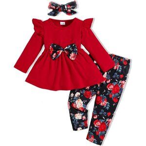 Baby Girl Clothes Toddler Girl Outfits Infant Girl Summer Clothes for Girl Ruffl